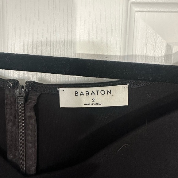 Babaton ONYX bodycon black mini dress | Size 2 | Like New | Sold out online - Picture 3 of 12